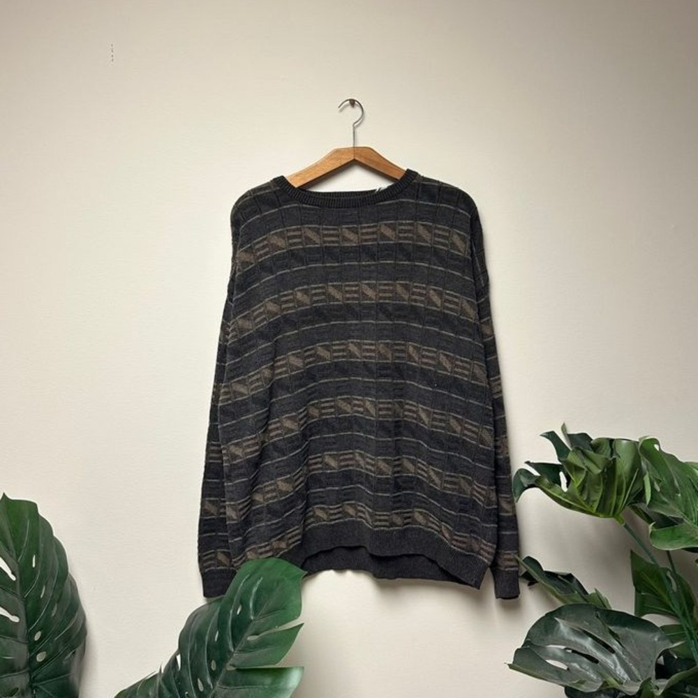 Vintage 90s 3d knit Coogi‎ Style Sweater
